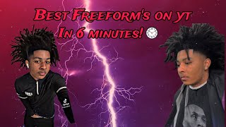 How To Get Freeform Dreads in 6 minutes  TIPS [upl. by Larena]