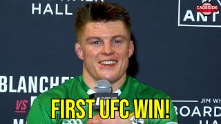 Caolan Loughran PostFight Press Conference  UFC Atlantic City [upl. by Ruffin]