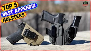 Best Appendix Holsters of 2024  Top 5 Appendix Holster Reviews [upl. by Eniamrehc]