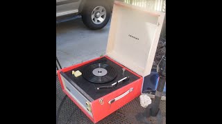 Crosley Dansette Record PlayerMore Overpriced Junk [upl. by Ydnih503]