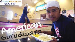 Sikh Temple GURUDWARA IN USA  My Hitchhiking trip 2018 [upl. by Selokcin615]