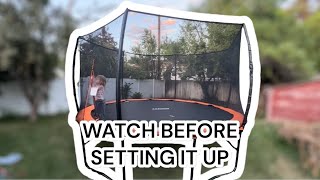 How To Assemble Your LeJump Springless Trampoline [upl. by Nadab]