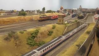 Streamliners River Trains and the Wabash Cannonball  Bay State Model Railroad Museum [upl. by Annala]