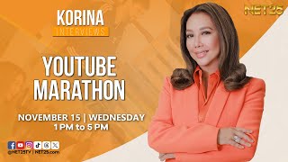 🔴 Korina Interviews Episodes 21  25 [upl. by Anilak522]