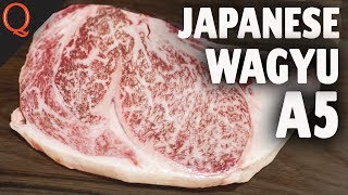 Japanese Wagyu A5 Ribeye Part 1  Grilled [upl. by Adnoral]