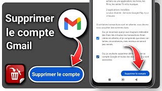 comment supprimer définitivement un compte Gmail sur Android 2024 [upl. by Annorah]