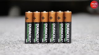 Rechargeable Battery Charger  Best Rechargeable Batteries With Charger Review AAA Duracell Battery [upl. by Blackman]