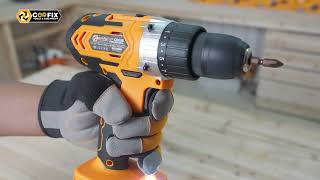 COOFIX CD008 CORDLESS DRILL PROMOTION [upl. by Eiramanig]