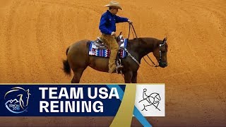 Team USA wows the Reining crowd at Tryon2018  Reining  FEI World Equestrian Games 2018 [upl. by Sidney]