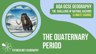 The Quaternary Period  AQA GCSE Geography  Climate Change 1 [upl. by Alemrac]