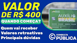 AUXÍLIO BRASIL EM JANEIRO RETROATIVO AUMENTO DE BENEFICIÁRIOS FILA CADÚNICO E AUMENTO PARA R600 [upl. by Aliac206]