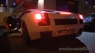 Lamborghini Gallardo  Startup sound [upl. by Essirahs]