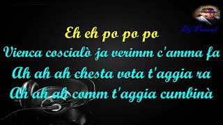 Gigione Coscia Longa Karaoke con cori [upl. by Katherin]