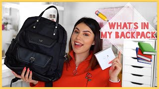 WHATS IN MY BACKPACK 2018  Mari Bajari [upl. by Belter]