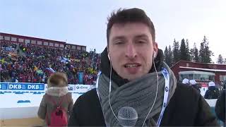 BIATHLON  Ostersund  WC 2019  Mens Pursuit  10032019 [upl. by Kulda]