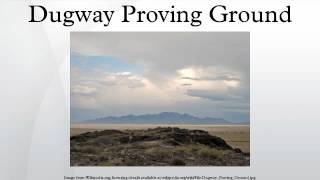 Dugway Proving Ground [upl. by Hannala642]