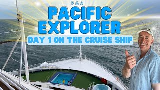 What its really like in a 4person cabin on the Pacific Explorer Cruise Ship  Setting Sail  PampO [upl. by Aneral]