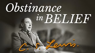 quotObstinance in Beliefquot by CS Lewis  A Fireside Chat [upl. by Dyun984]