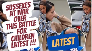 SUSSXES AT WAR OVER CHILDREN  MEGHAN AS EVER royal meghanandharry meghanmarkle [upl. by Analos143]