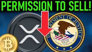 💥XRP BTC US DOJ CAN SELL IT ALL NOW💥 [upl. by Anelram]