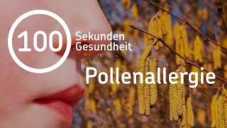 Leidest du an einer Pollenallergie  Pollenallergie in 100 Sekunden erklärt [upl. by Mehta]