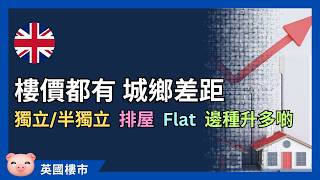 城市 vs 鄉郊，英國樓價邊度升得勁啲？過去5年升值排行榜！ 英國樓市 英國買樓 [upl. by Anaj]