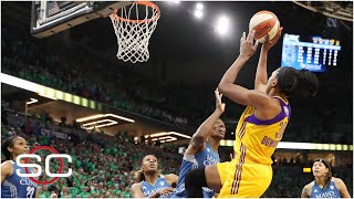 Top 10 WNBA plays of alltime  SportsCenter [upl. by Damaris]