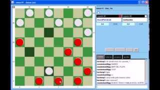 Playok Checkers one minute games [upl. by Otreblanauj]