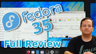 Fedora 35  Full Review [upl. by Htebasyle608]