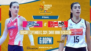 CIGNAL vs CREAMLINE  Full Match  Final  2024 PVL Invitational Conference [upl. by Enitsenrae519]