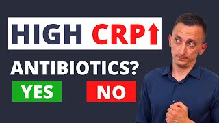 High CRP Causes When Should You Start Antibiotics [upl. by Bradshaw834]