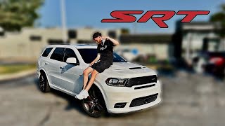 BUYING A SRT DURANGO AT 21… THEY TRIED TO STEAL MY HELLCAT… [upl. by Adnalue]