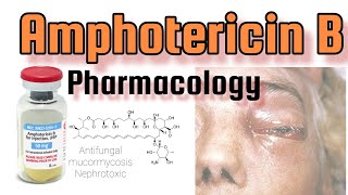 Amphotericin B  complete guide  Pharmacology PharmD [upl. by Nemrac]