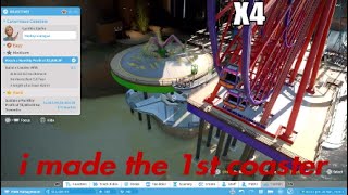 Planet coaster  cavernous coasters walkthrough [upl. by Malynda]