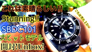 ✅㊗️大ヒット継続中‼️ｾｲｺｰ1stﾀﾞｲﾊﾞｰ現代版‼️40mmで使用感良好‼️ﾍﾞｽﾄBest selling SeikoFirstDiver redesign SBDC101レビュspb143 [upl. by Mcfadden]