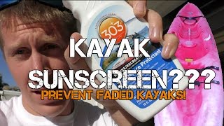 Prevent UV Damage amp Fading On Kayaks [upl. by Tyre]