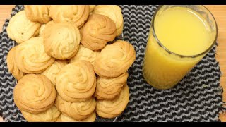 recette de biscuit au beurre [upl. by Ahseinar]