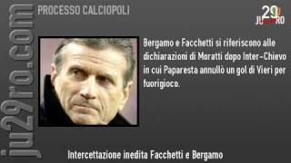 Intercettazioni Inedite Bergamo e Facchetti 27105 [upl. by Oelgnaed]