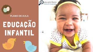 Plano de aula Educação Infantil  planejamento de atividades [upl. by Beth]