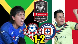 ¡REMONTADA Reaccion Portmore United vs Cruz Azul 12 [upl. by Gretta]