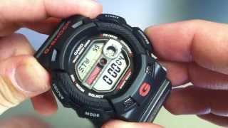 Casio G Shock Gulfman Tide Watch G91001E [upl. by Whall146]