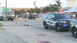 Greensboro NC AampT police get ready for busy weekend in downtown Greensboro [upl. by Cos]