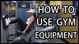 How to Use Gym Equipment  Beginners Guide [upl. by Meek]