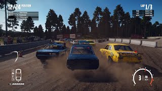 Wreckfest  Career  Challengers  Midsize Massacre  Tristar [upl. by Metah634]