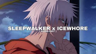 SLEEPWALKER x ICEWHORE  AKIAURA x LUMI ATHENA  AUDIO EDIT [upl. by Cir]