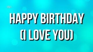 Ruby Amanfu  Happy BirthdayI Love You lyrics [upl. by Rabiah]