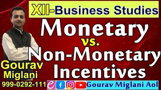 Monetary Incentives vs Non Monetary Incentives [upl. by Hurley]