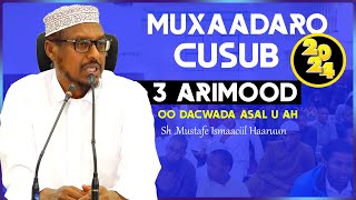 Muxaadaro cusub Nairobi 2024  Sh Mustafe Xaaji [upl. by Akessej164]