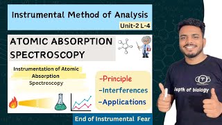 Atomic absorption spectroscopy  Atomic absorption spectroscopy instrumentation amp Application sgsir [upl. by Ahtnicaj913]