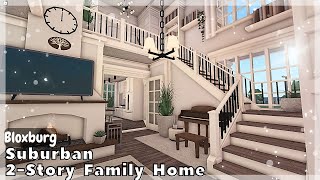 5k BLOXBURG SPRING AESTHETIC FAMILY HOUSE BUILD NO GAMEPASS [upl. by Narot]